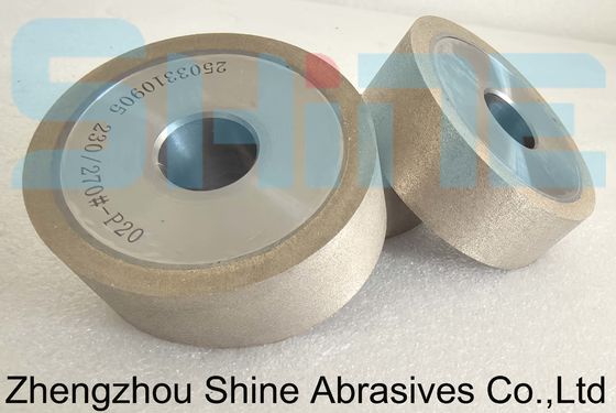 1А1 Плоское смоловое и металлическое шлифовальное колесо для шлифования инструментов с помощью брошей с ЧПУ
