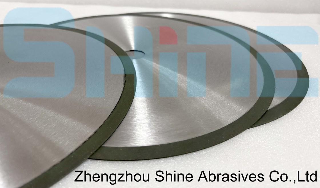 300mm 1A1R resin bond diamond continuous rim wheels for glass cutting