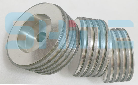 Поток свертывая CBN точить зуб 320# 200mm трапецоидального Reticulation колеса прямой