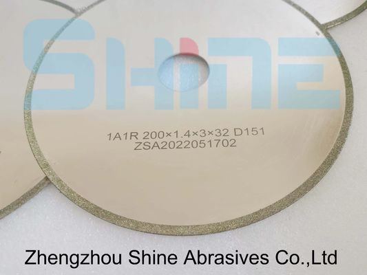 Специализированные розы 1A1R бриллиантовые колеса и высокотемпературный отрезание способность