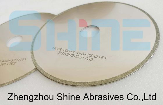 Специализированные розы 1A1R бриллиантовые колеса и высокотемпературный отрезание способность