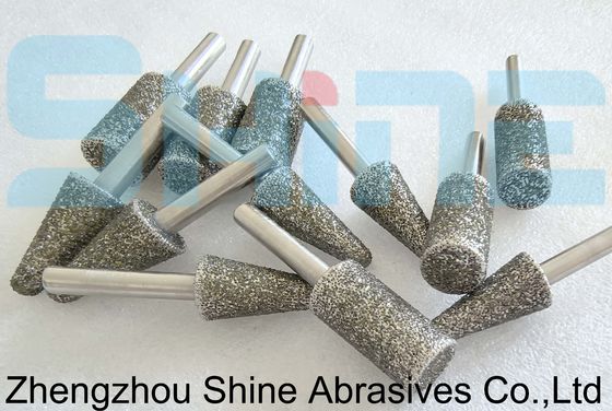 Электроплавированные алмазные / CBN шлифовальные мандрилы и колеса для карбидных инструментов