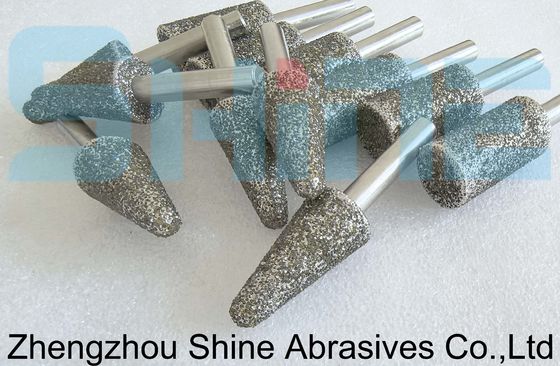 Электроплавированные алмазные / CBN шлифовальные мандрилы и колеса для карбидных инструментов