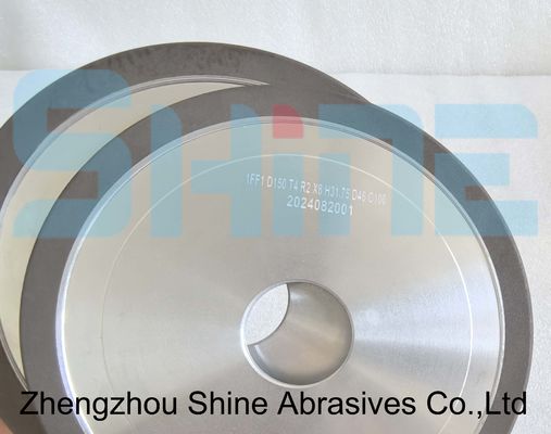 4А2 Резиновая связка алмазные шлифовальные колеса CBN для шлифования режущих инструментов