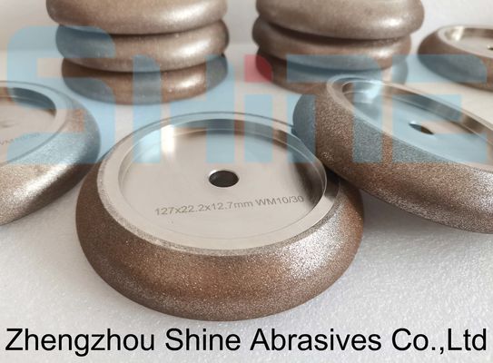 Остритель ленточной пилы 5 " 10/30 ° CBN шлифовальные колеса для древесины