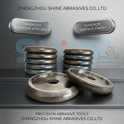 Электроплавированное шлифовальное колесо CBN для лезвия ленточной пилы 127 мм