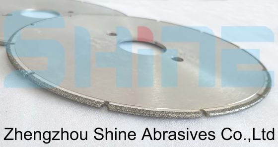 300-миллиметровый гальванический алмазный круг для шлифовки и резки чугуна