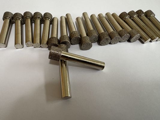 6 мм ствол CBN Электропластированные монтируемые точки для внутреннего шлифования и дебурринга