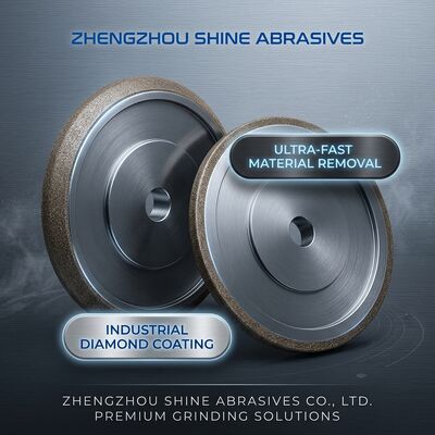 8-дюймовый (203 мм) заточной круг Wm 10/30 с гальваническим покрытием из CBN для заточки ленточных пил