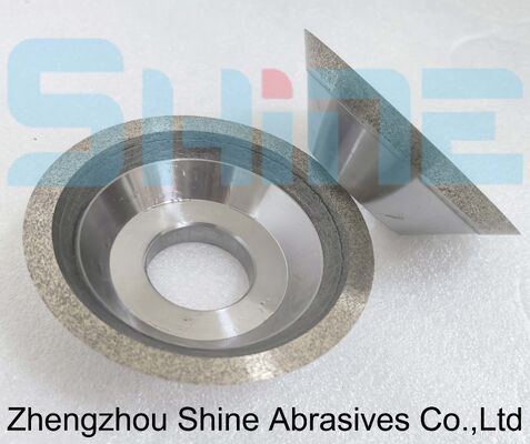11V9 Vitrified Bond CBN Cup Grinding Wheel 100x35x20mm for Stainless Steel Anti-Scratch Grinding