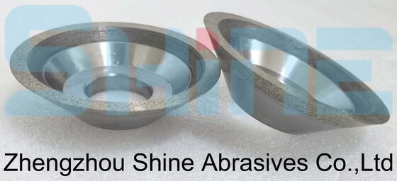11V9 Vitrified Bond CBN Cup Grinding Wheel 100x35x20mm for Stainless Steel Anti-Scratch Grinding