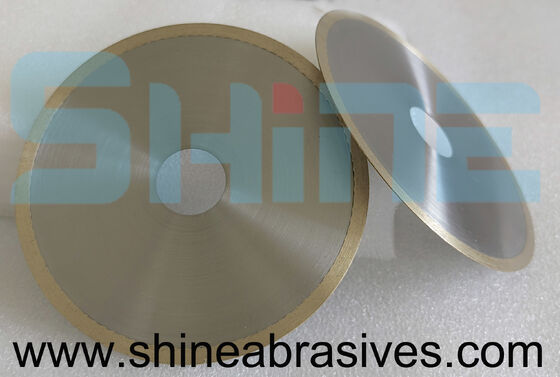 200mm 1A1R Metal Bond CBN Cutting Wheel B151 For HSS Alloy Steel Tube Cutting
