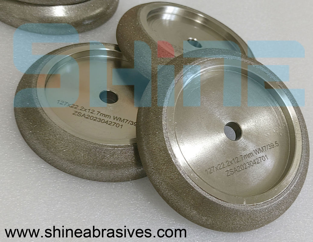 гальванизировать абразивный диск 5" 7/39,5 Cbn для точить лезвия ленточнопильного станка
