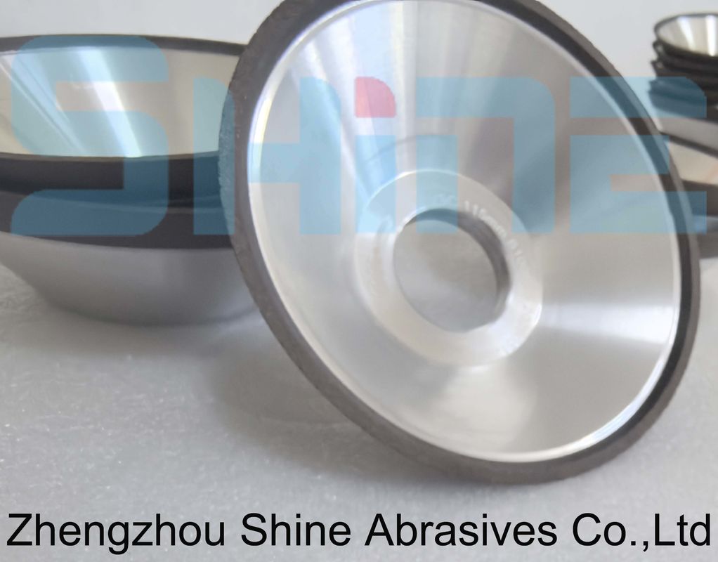 11V9 форма чашки смола связь алмаз / CBN шлифовальное колесо из нержавеющей стали