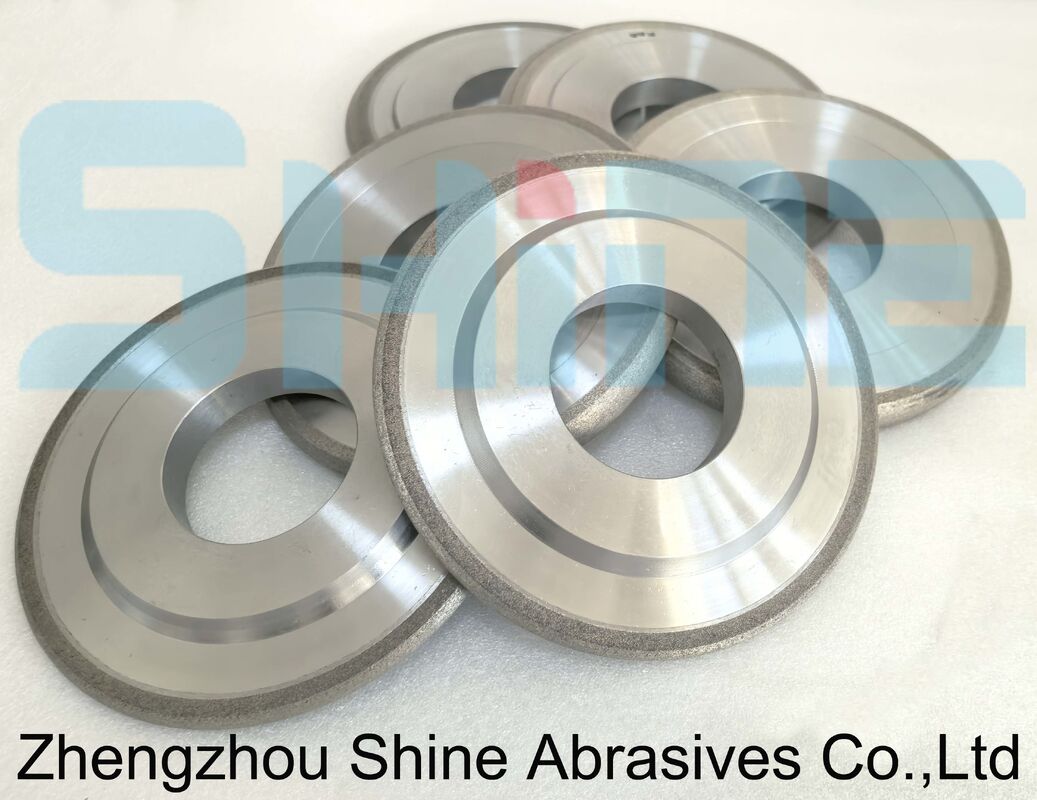 Металлический круг 14FF1 200мм с алмазной связкой для шлифовки профиля карбидных валков
