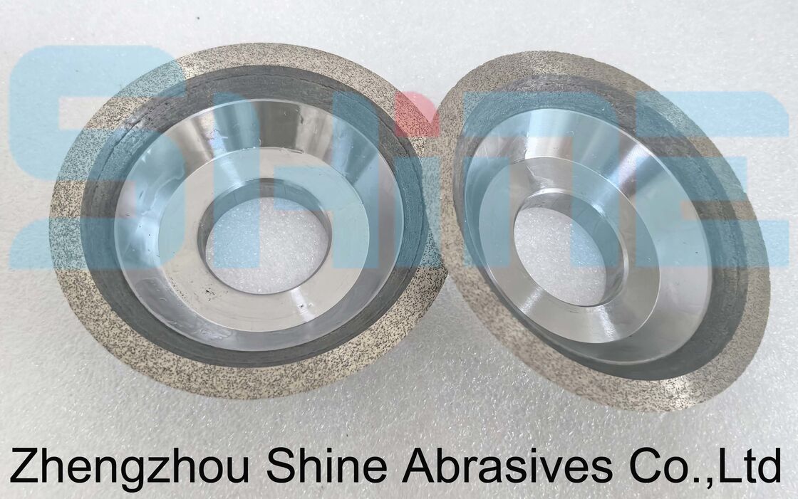 11V9 Vitrified Bond CBN Cup Grinding Wheel 100x35x20mm for Stainless Steel Anti-Scratch Grinding